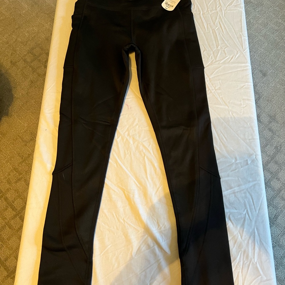 Winter workout leggings. Black. Size medium. Very fitted.